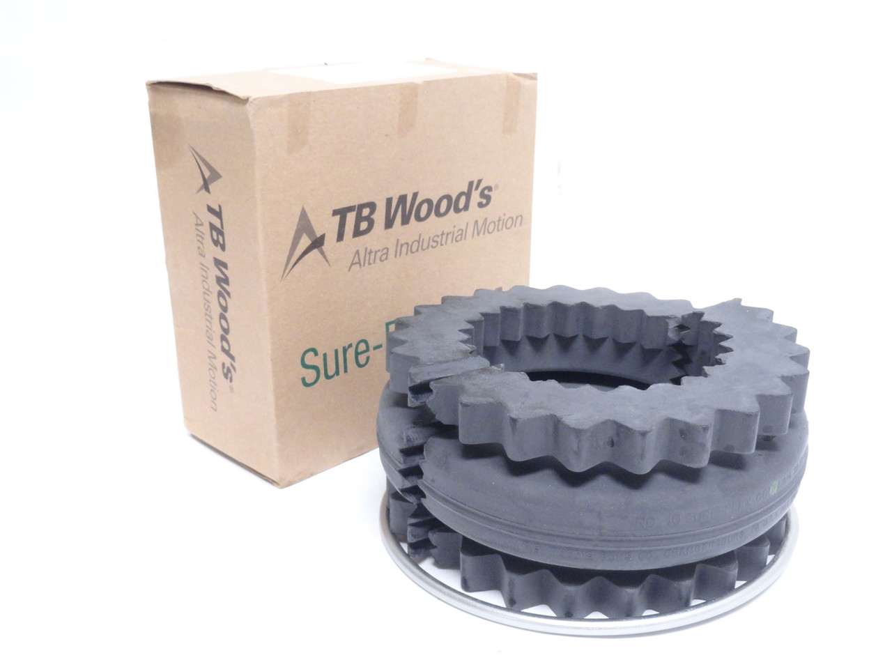 TB Woods 10N; Two Piece Coupling Sleeve; With Ring; Size: 10