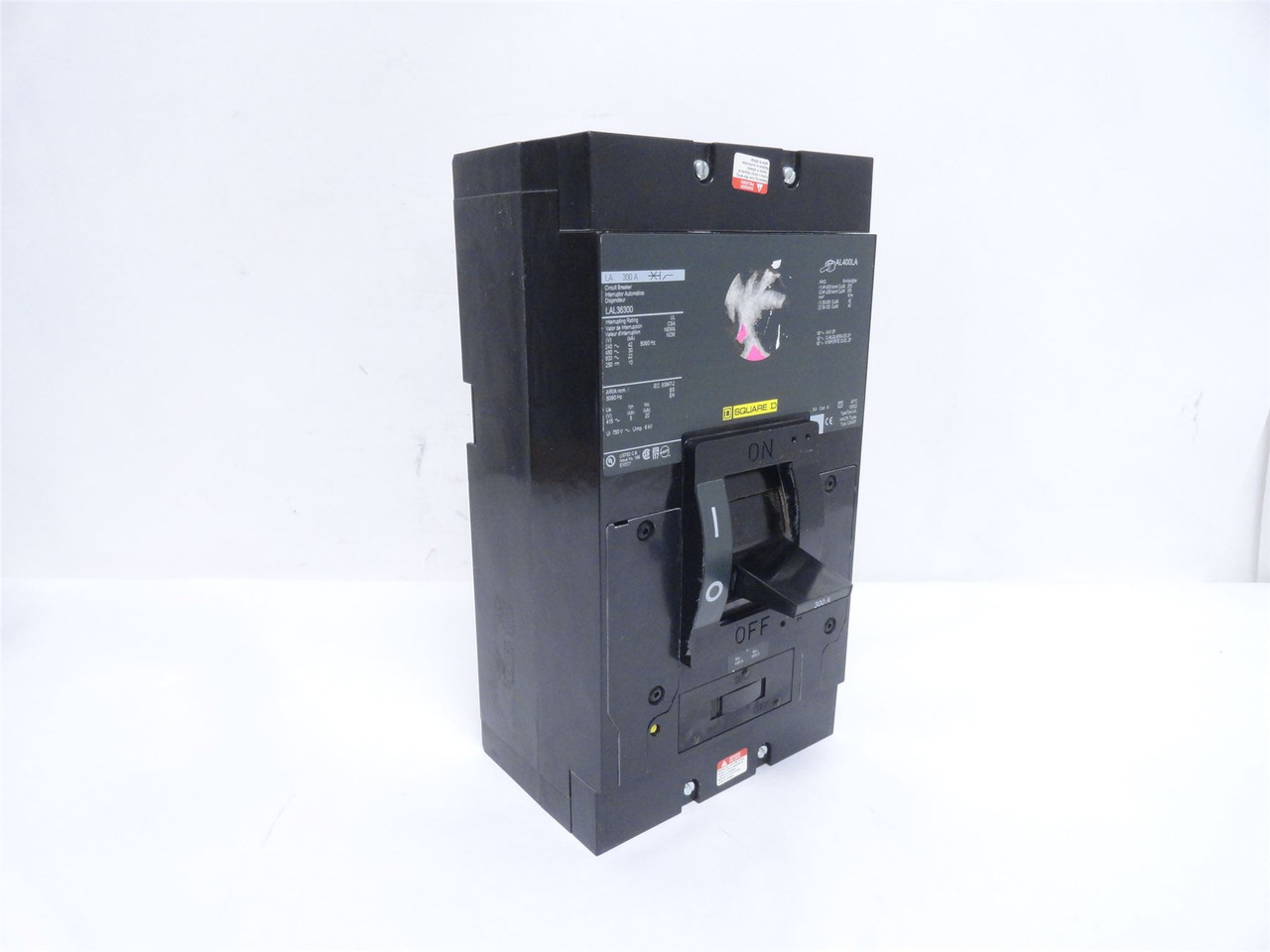 Square D LAL36300; Circuit Breaker; 300 Amps; 3-Pole; 600VAC