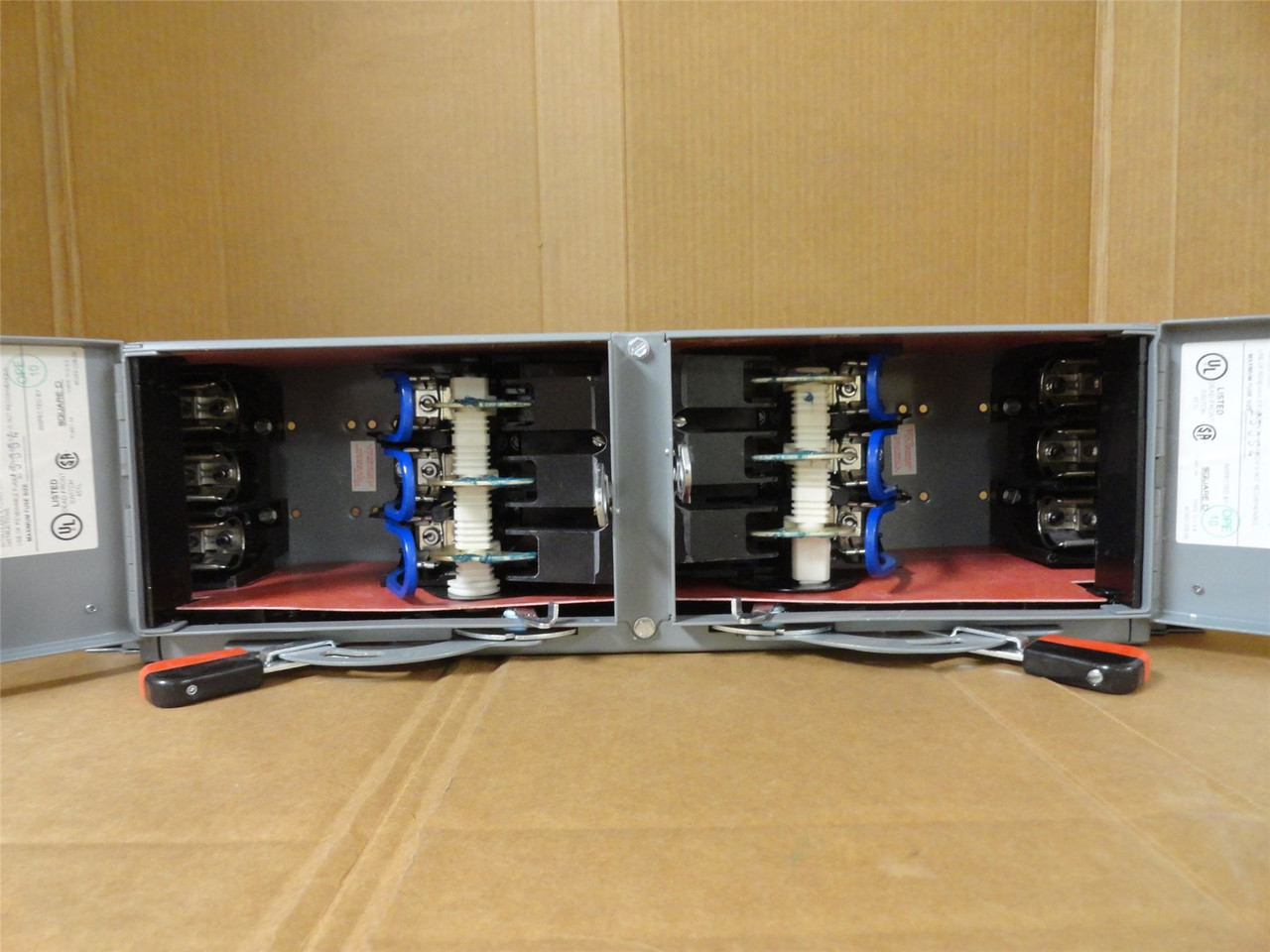 Square D QMB362T; Fusible Disconnect Switch; 60A; 3P; 600VAC