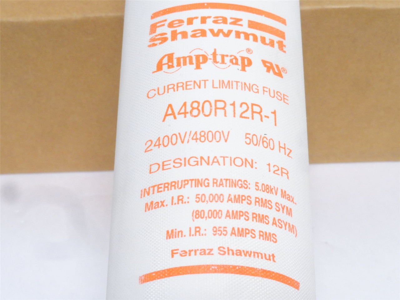 Ferraz-Shawmut A480R12R-1; Medium Voltage Fuse; 230A; 4800VAC