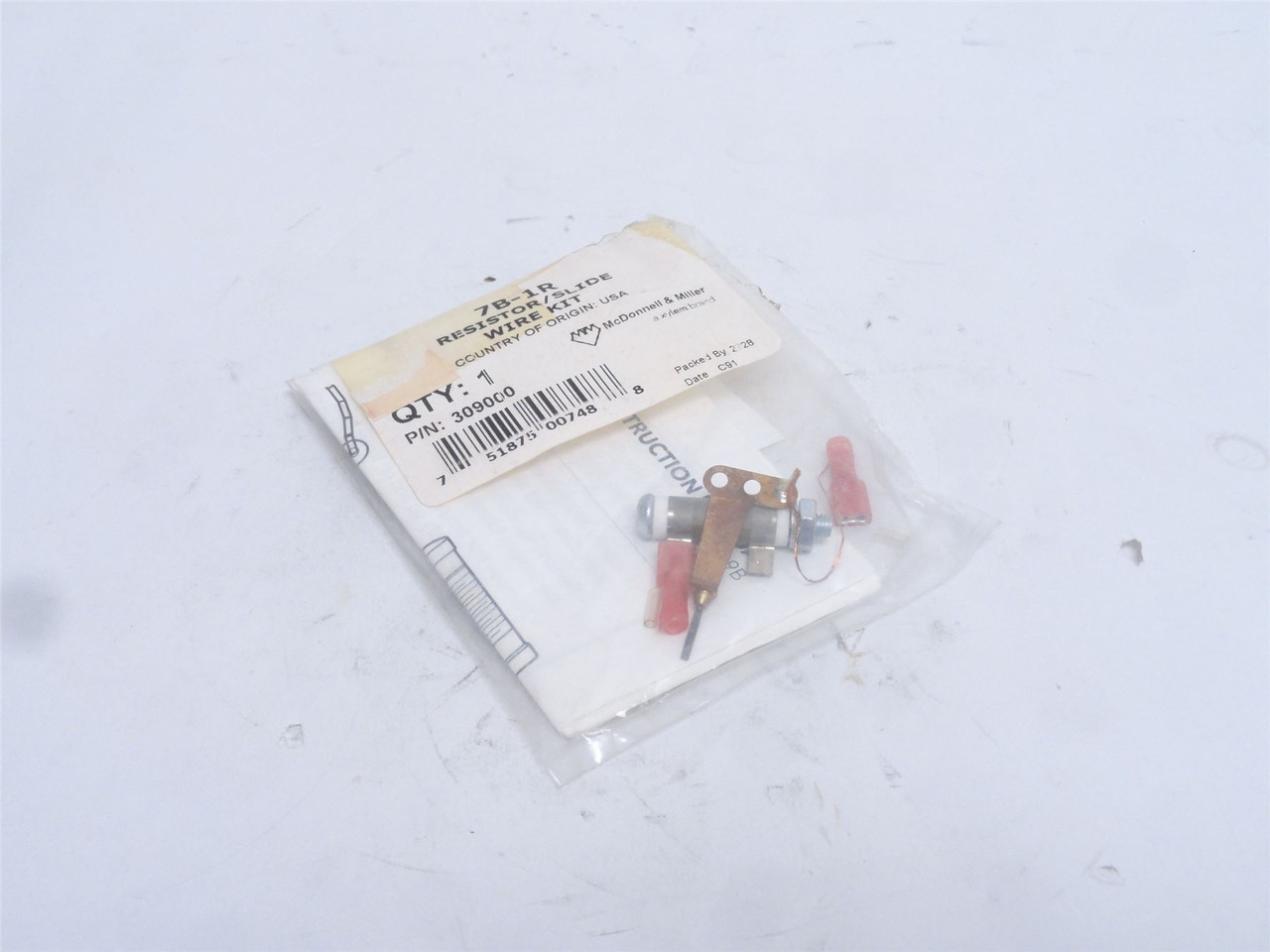 McDonnell and Miller 7B-1R; Resistor Kit 309000