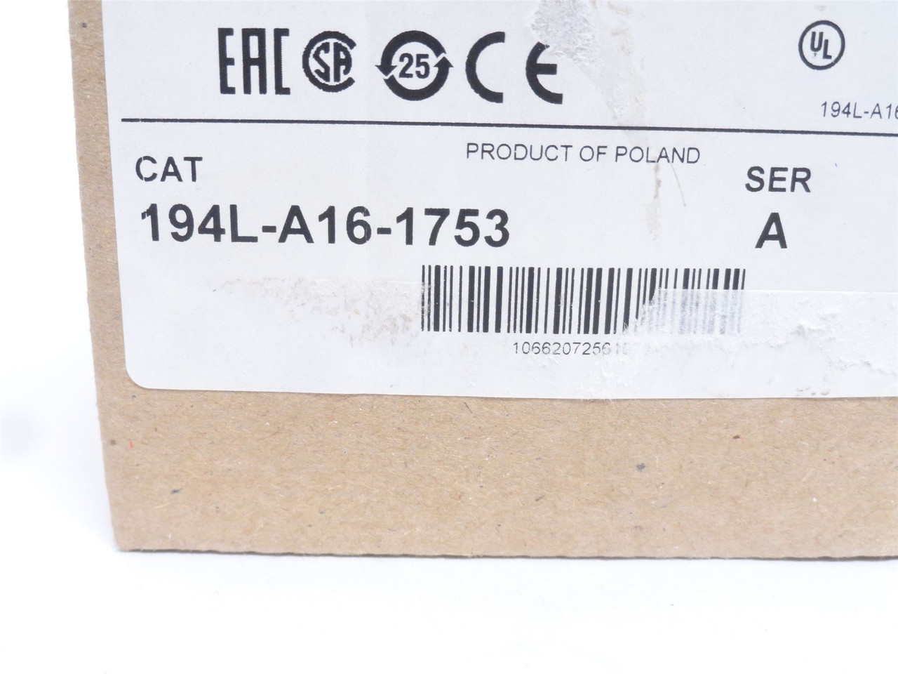 Allen-Bradley 194L-A16-1753; Load Switch; 16A; 3P; 600VAC