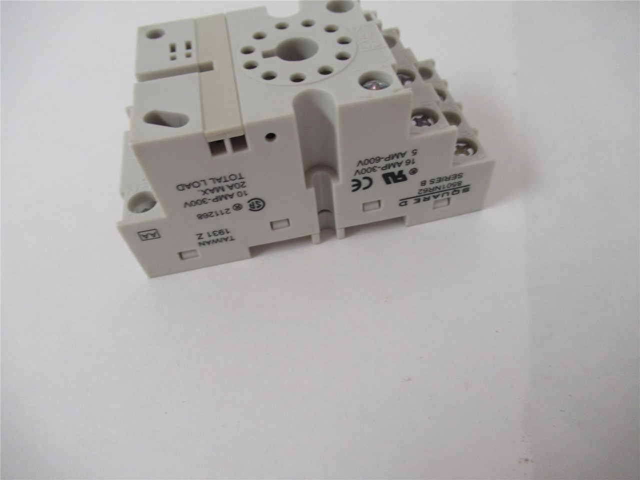 Square D 8501NR62; Relay 20A 300V 11 Pin