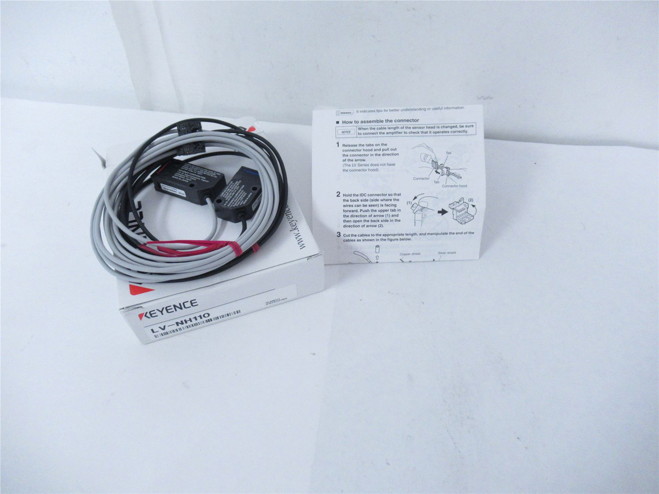 Keyence LV-NH110; Through Beam Sensor