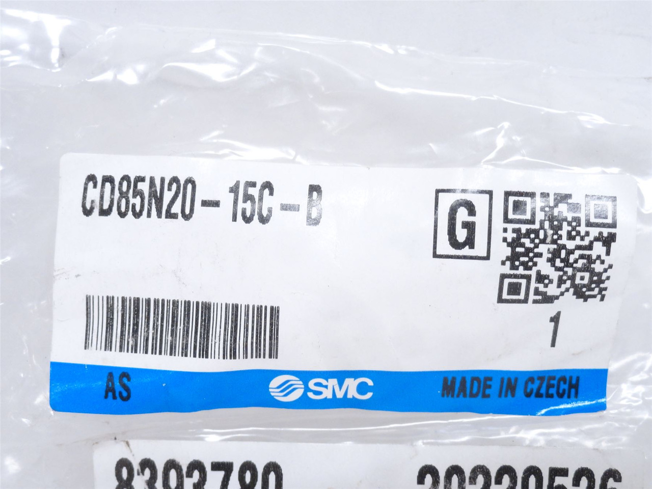 SMC CD85N20-15C-B; Air Cylinder; 15mmID x 20mm Stroke; 1.0MPa