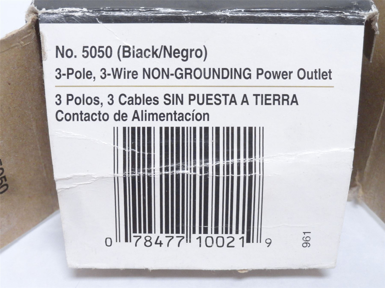 Leviton 5050; Surface Mount Receptacle 125/250VAC 10-50R