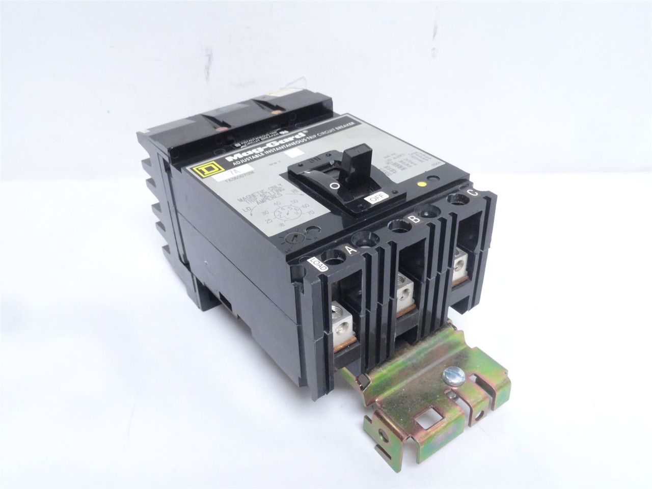 Square D FA3600712M; Circuit Breaker; 7A; 3P; 600VAC