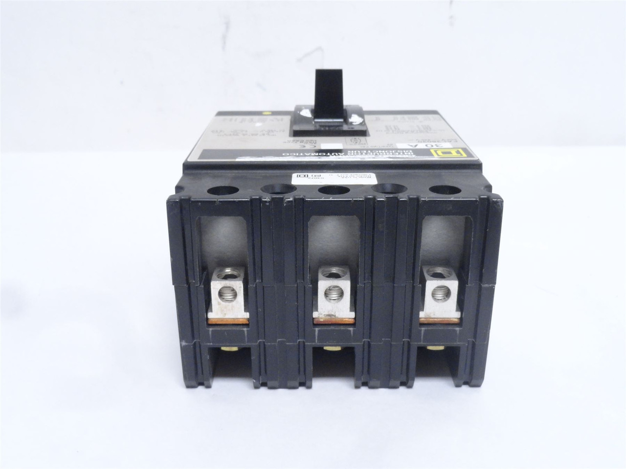 Square D FAL36030; Circuit Breaker; 30A; 3P; 600VAC