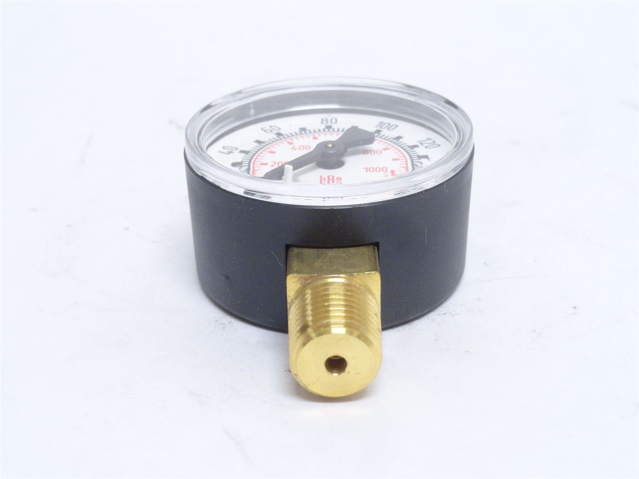Wika 8990365; Dry Pressure Gauge; 0-160PSI; 2" Dial; 1/4NPT