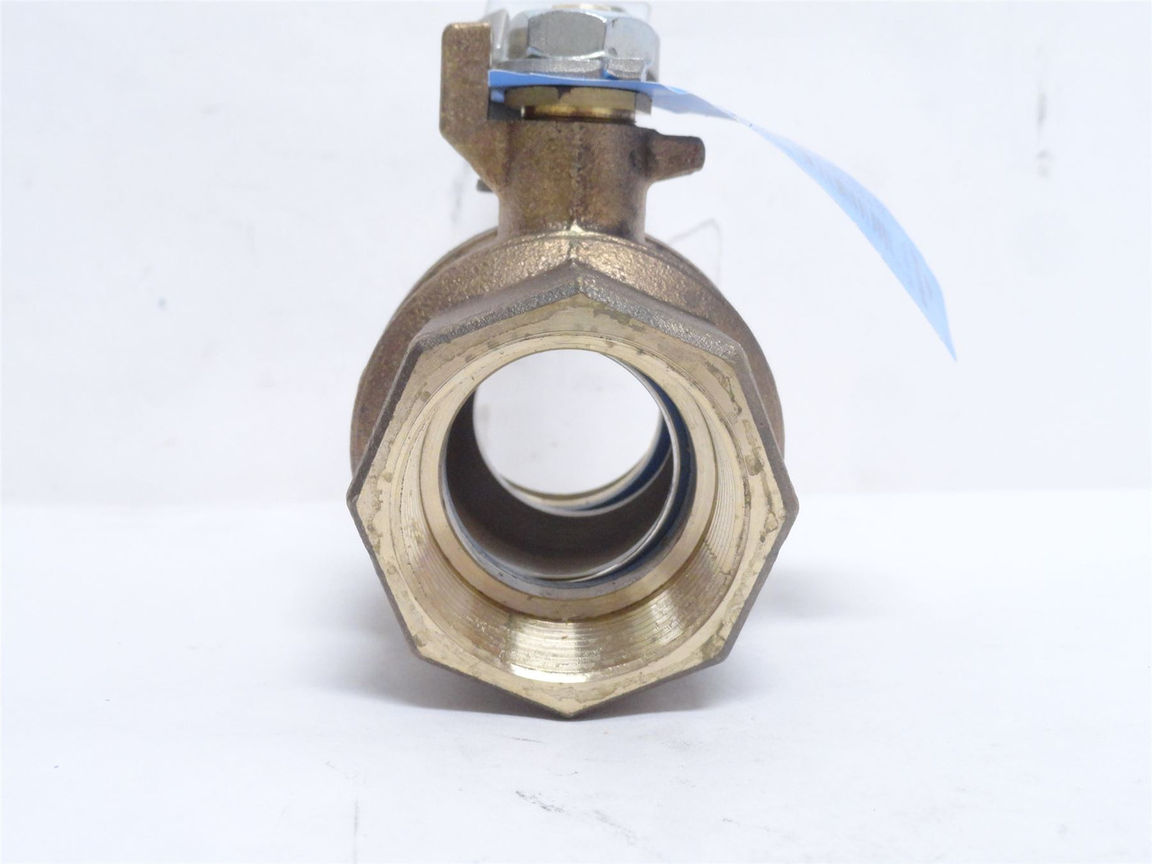 Nibco T-585-80-LF-LL; Lead-Free Bronze Ball Valve; 1-1/2NPT