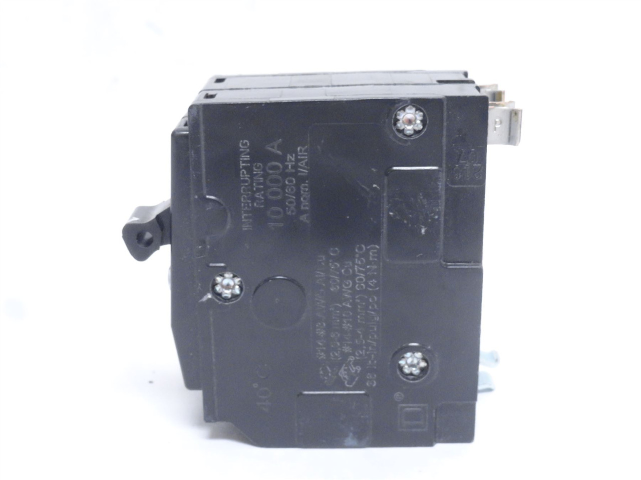 Square D QO225; Circuit Breaker; 25A; 2-Pole; 120/240VAC