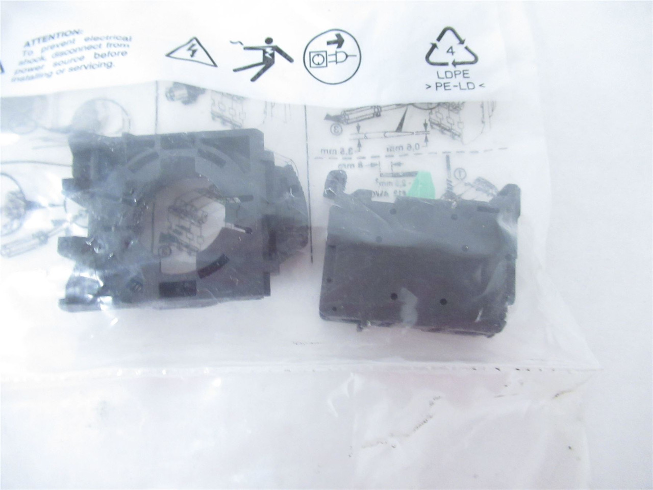 Allen-Bradley 800F-PX10; Contact Block 1-NO 0-NC