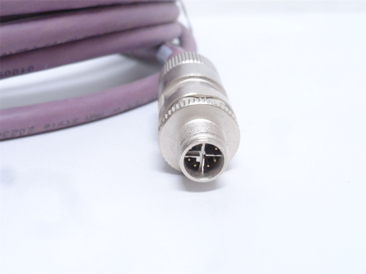 MFG- 321834-C6A-25; Ethernet Cable; M To FX Coded; M12; 25' L