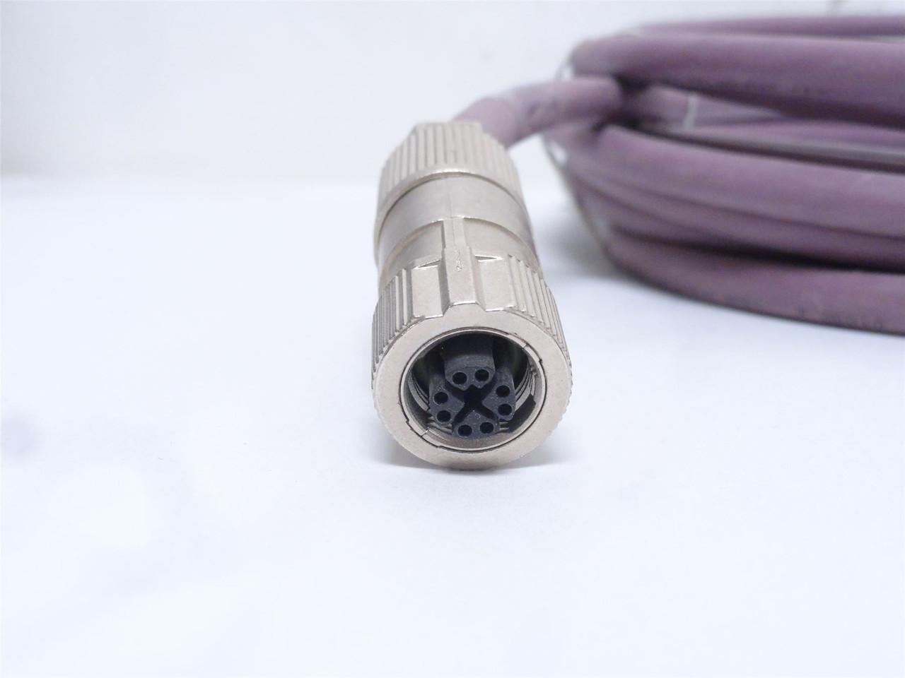 MFG- 321834-C6A-25; Ethernet Cable; M To FX Coded; M12; 25' L