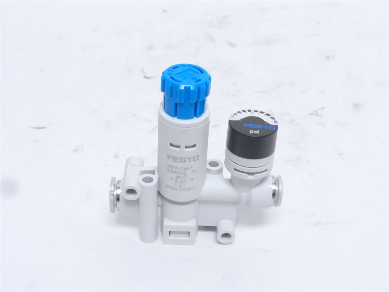 Festo VRPA-CM-T14-E; Pressure Regulator 8086006; 1/4" PTC