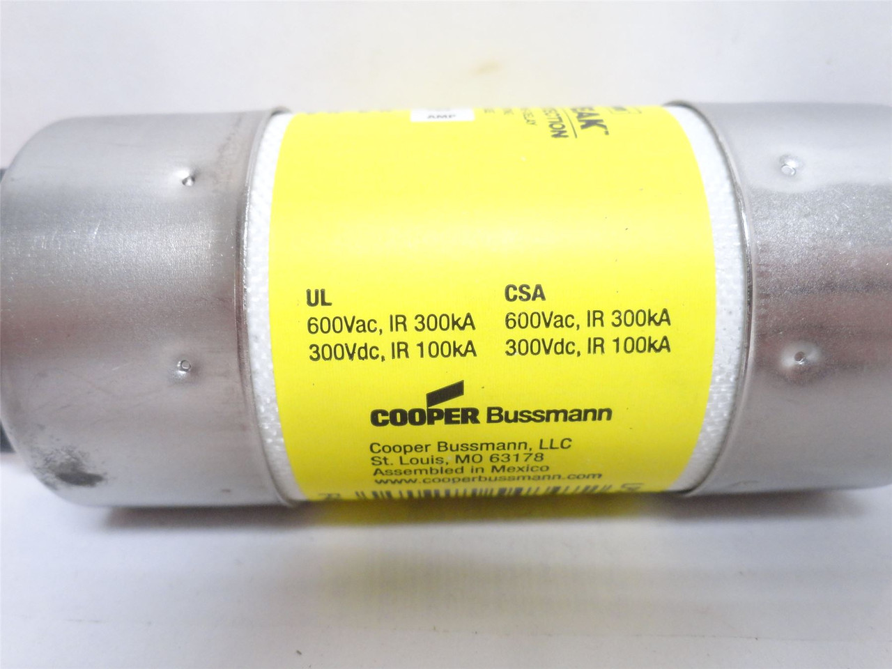 Bussmann LPS-RK-125SP; Time Delay Fuse; 125A; 600VAC/300VDC