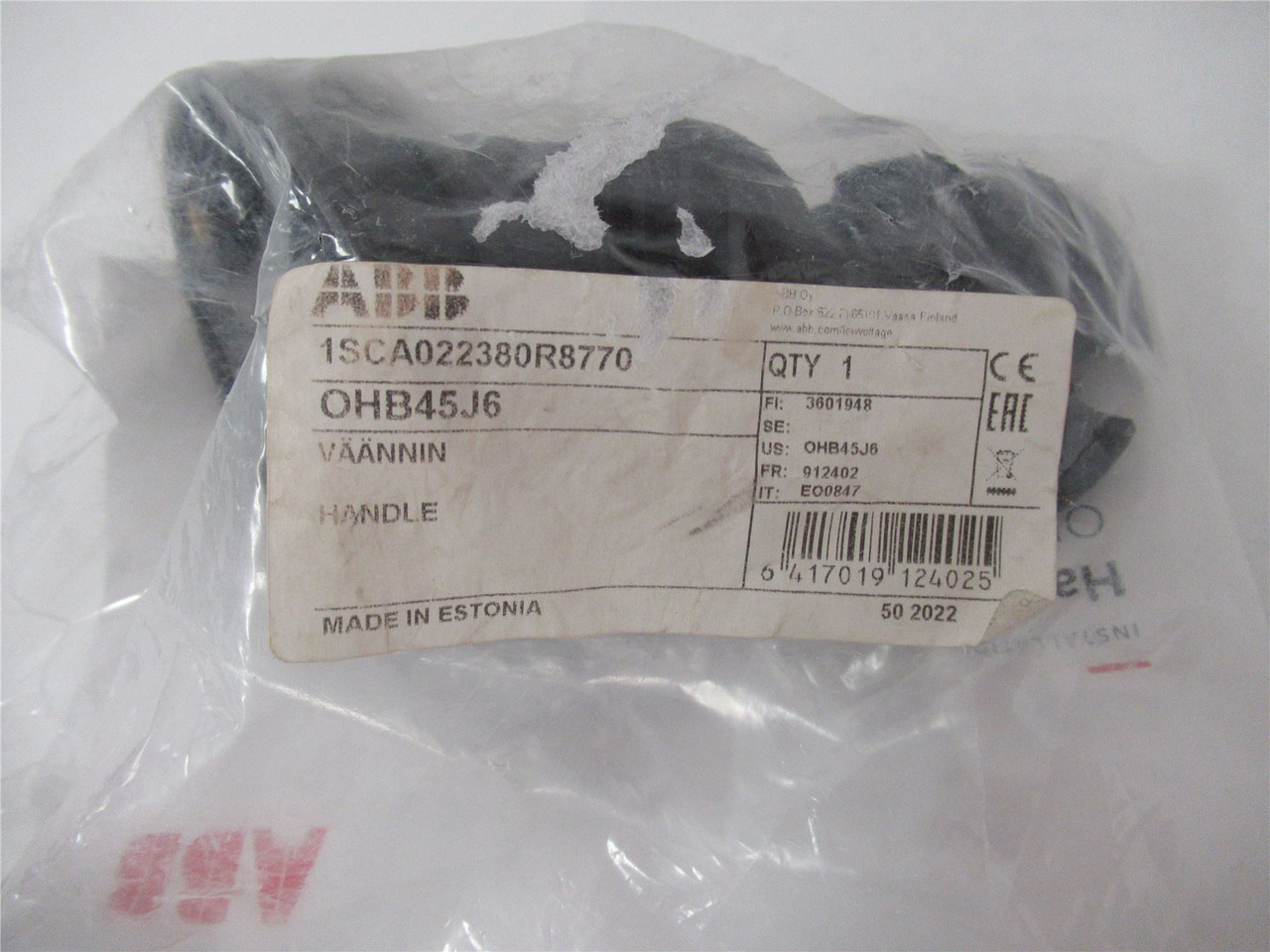 ABB OHB45J6; Switch Pistol Handle