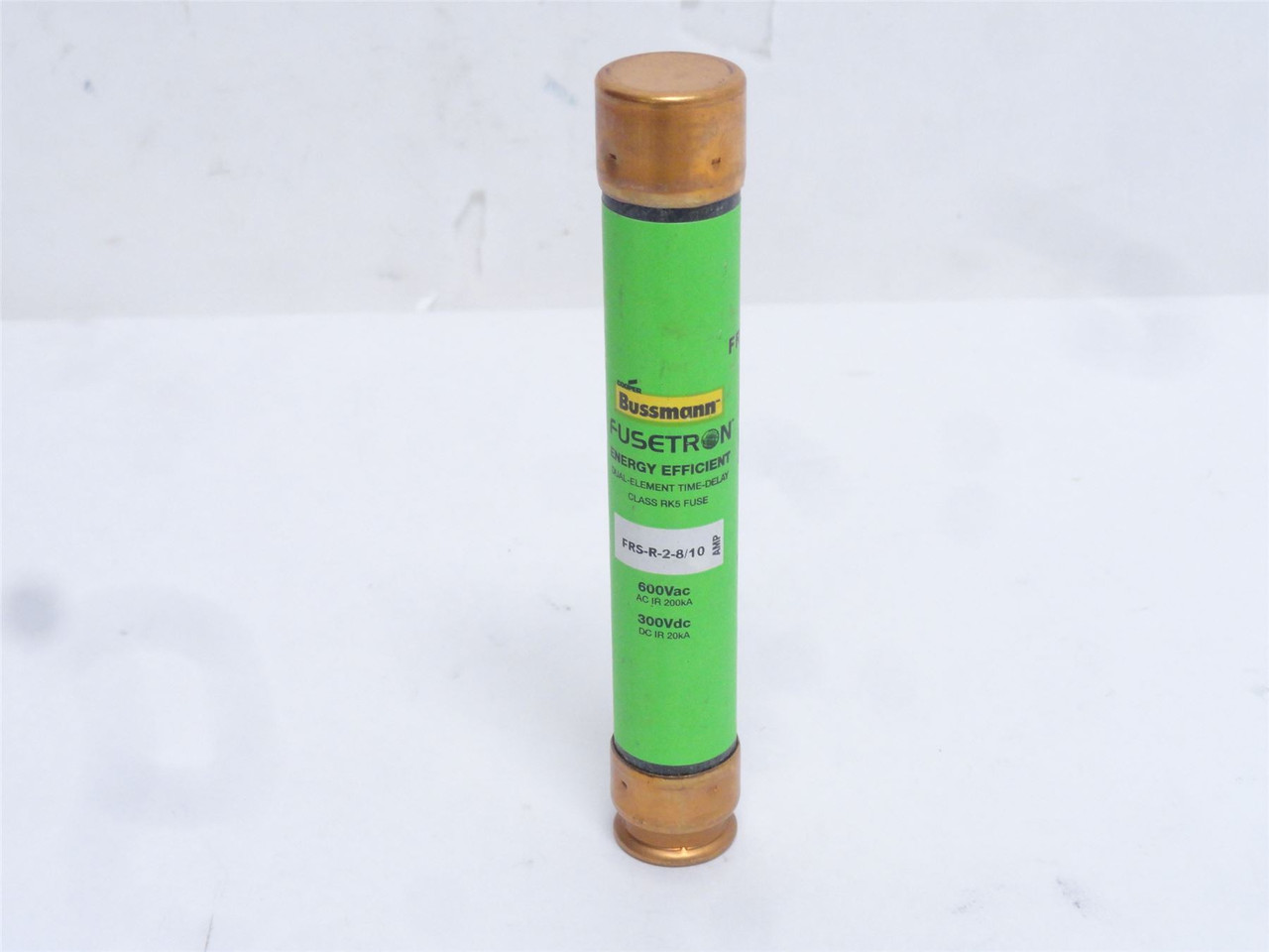Bussmann FRS-R-2-8/10; Time Delay Fuse 2-8/10A; 600VAC/300VDC