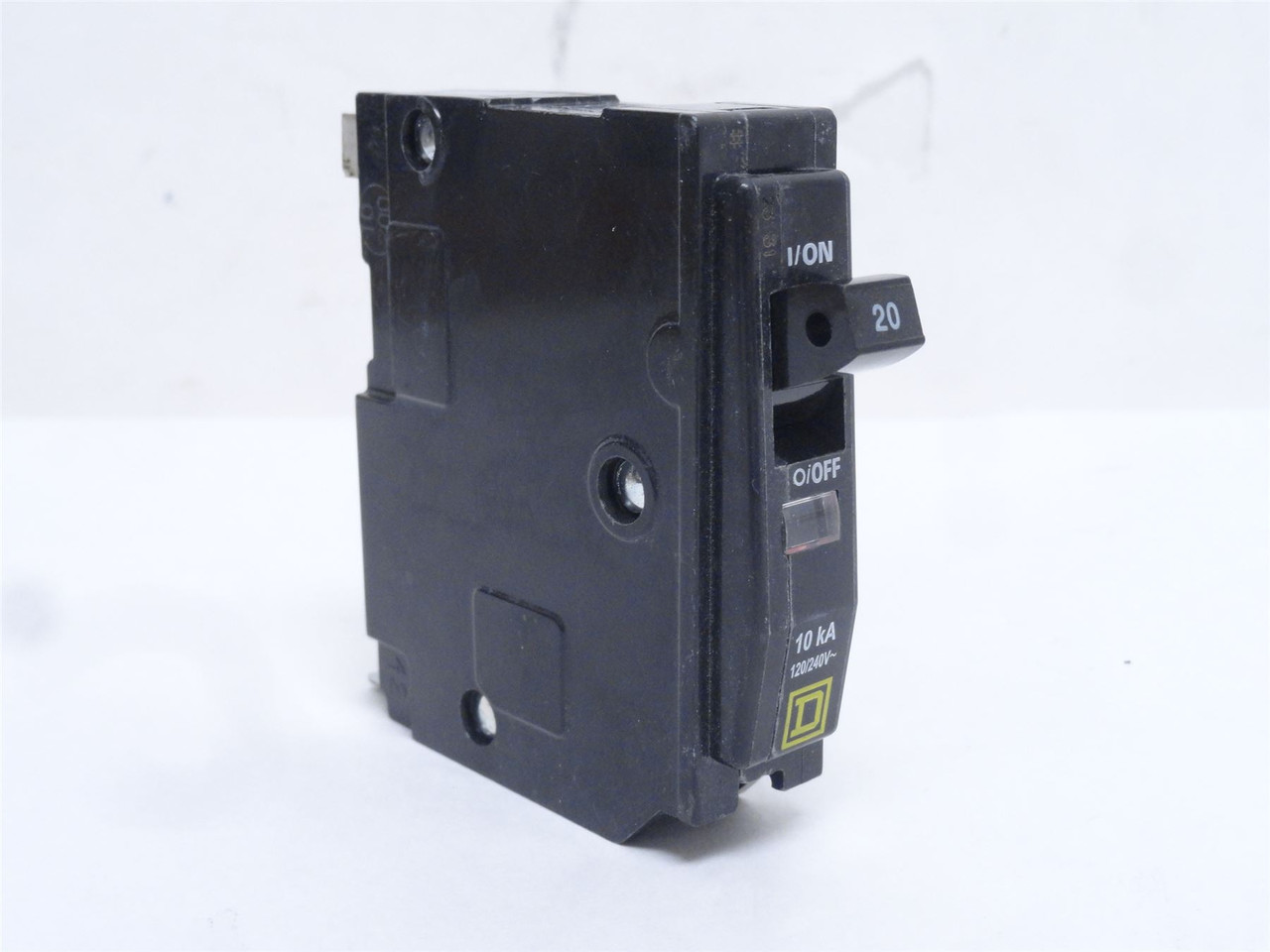 Square D QO120; Mini-Circuit Breaker; 20A; 1P; 120/240VAC