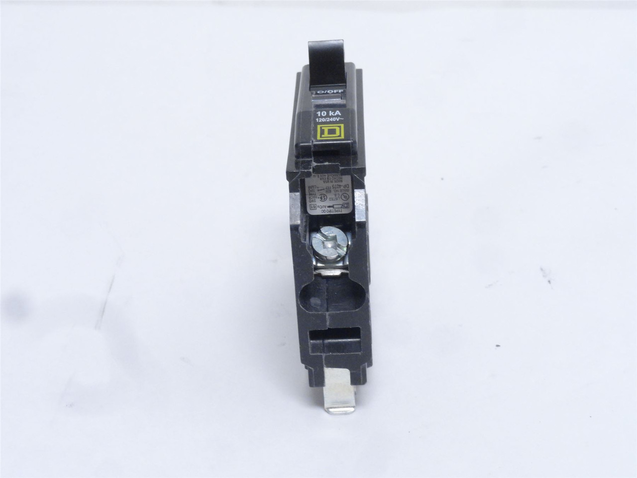 Square D QO120; Mini-Circuit Breaker; 20A; 1P; 120/240VAC