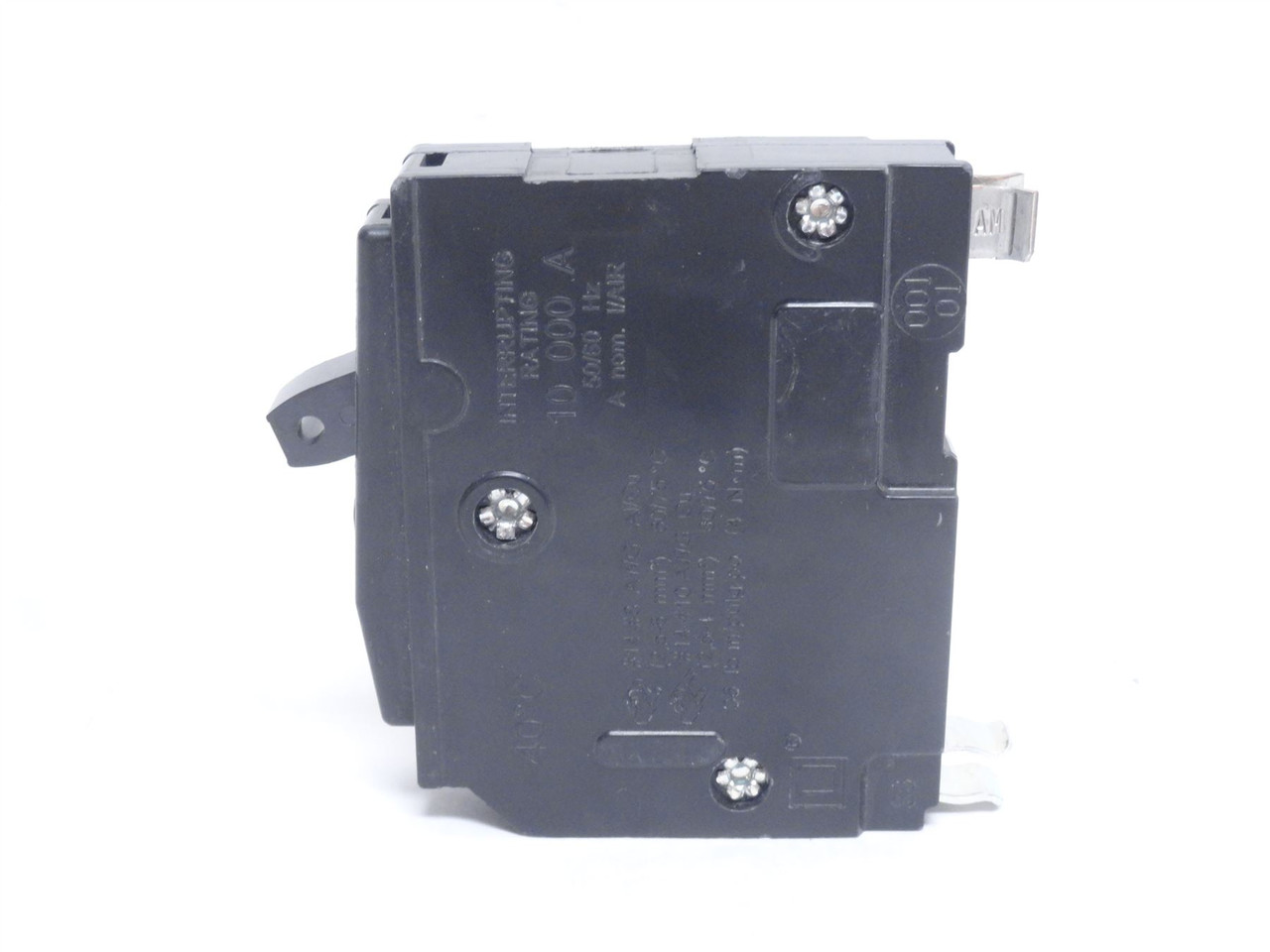 Square D QO115; Circuit Breaker; 15A 1-Pole; 120/240VAC