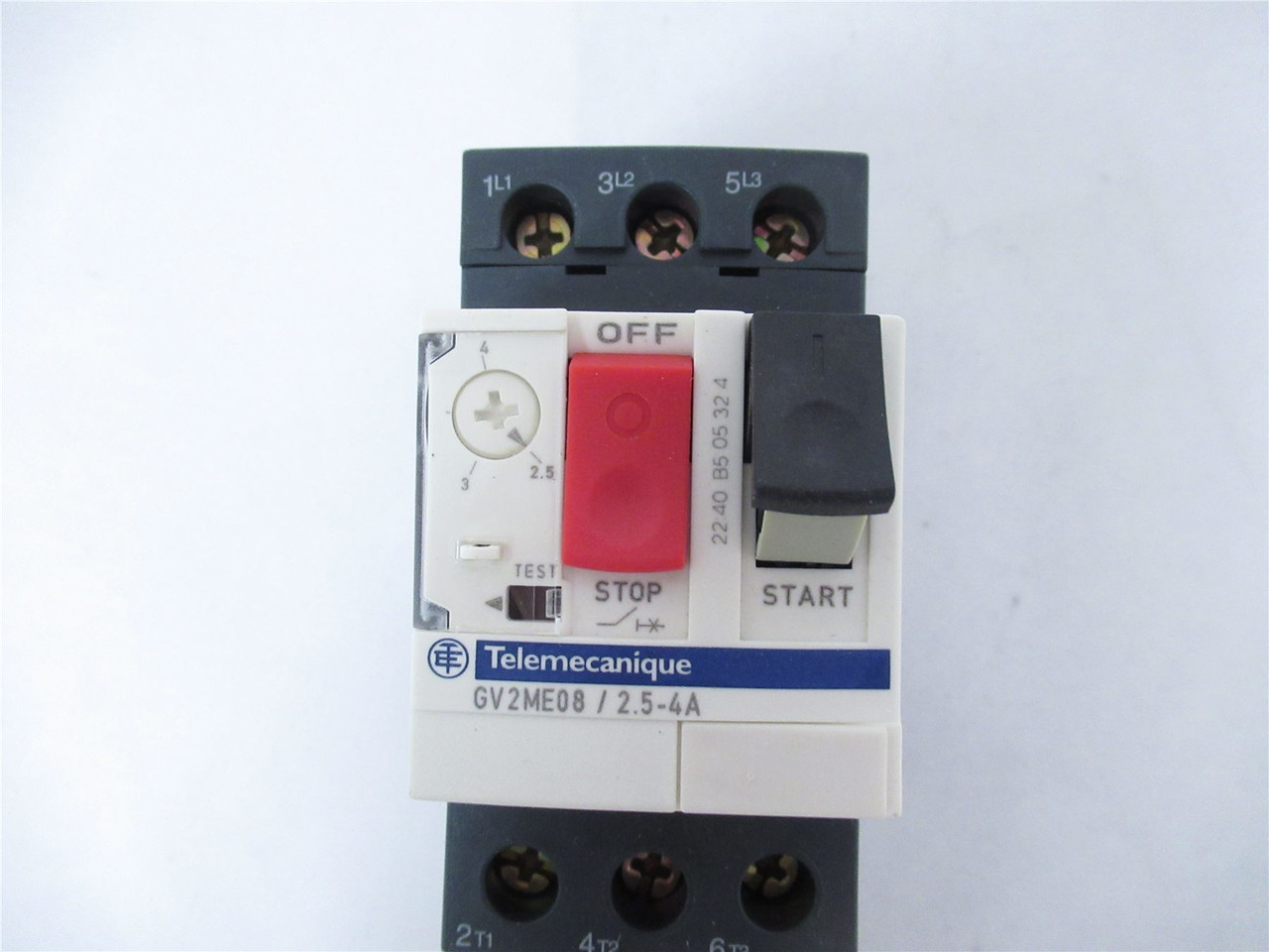 Telemecanique GV2ME08; Manual Starter 2.5-4A 600VAC