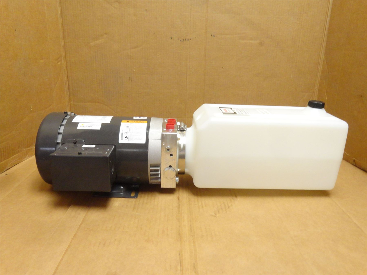 Bucher M-4504-0161; Hydraulic Power Unit 1.4GPM; 1000PSI; 1HP