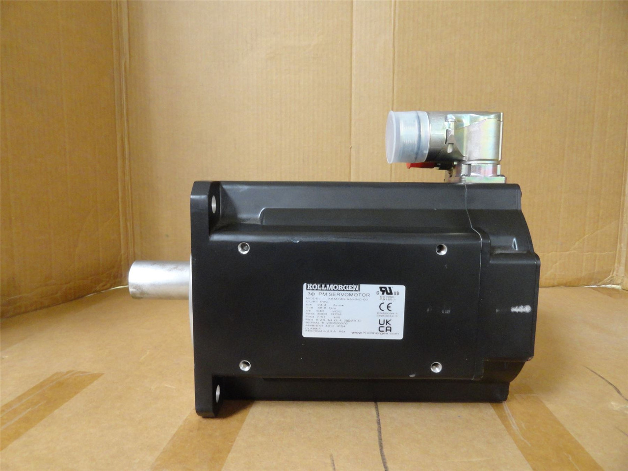 Kollmorgen AKM74Q-ANHNC-00; DC Brushless Servo-Motor; 7.5KW