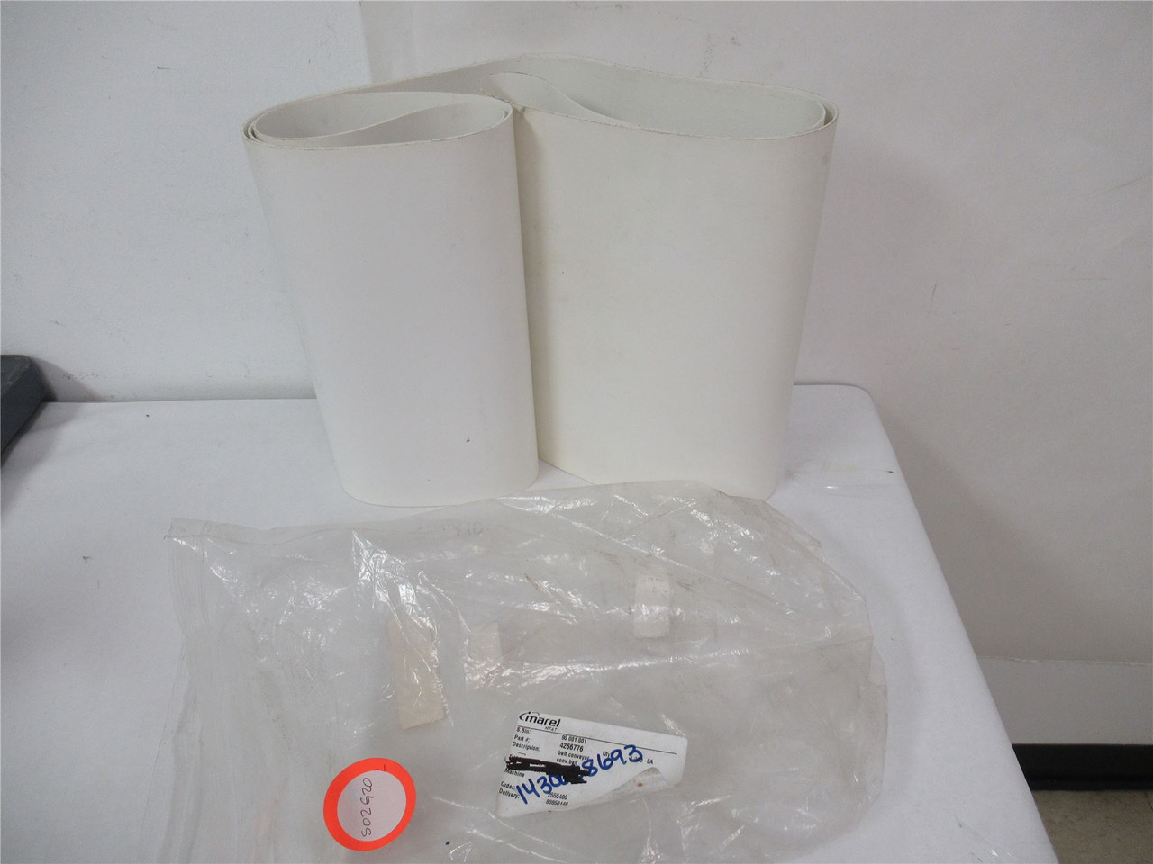 Marel 4266776; Endless Conveyor Belt 11.75" W 43" Conveyor