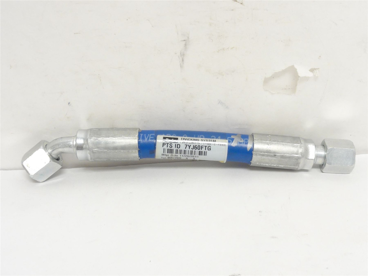 Formax 020769AA; Hose Assembly; 1/2 JIC x 1/2 JIC 45Deg