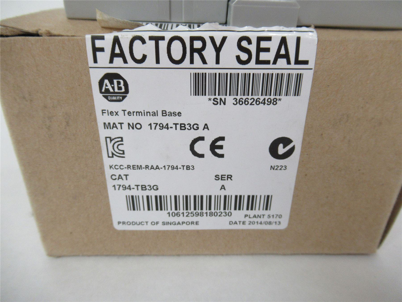 Allen-Bradley 1794-TB3G ; Flex Base Terminal 10Amp