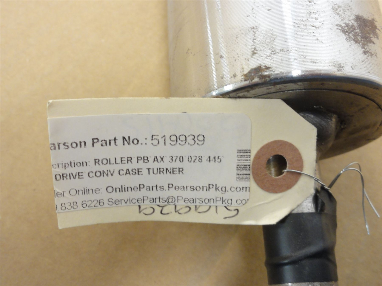 Pearson 519939B226375; Drive Roller; 37" Belt Width x 72mmOD