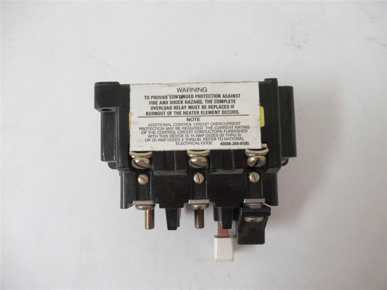 Allen-Bradley 815-BOV16; Overload Relay3Pole 40A 120-600 VAC