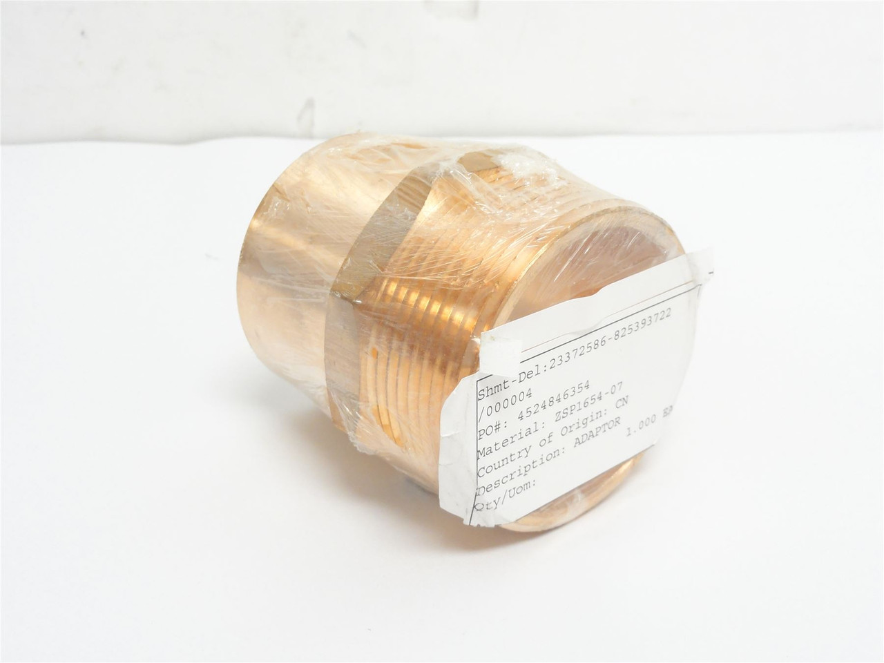 Cryovac SP165407; Copper Pipe Adaptor 2NPT x 2" Sweat