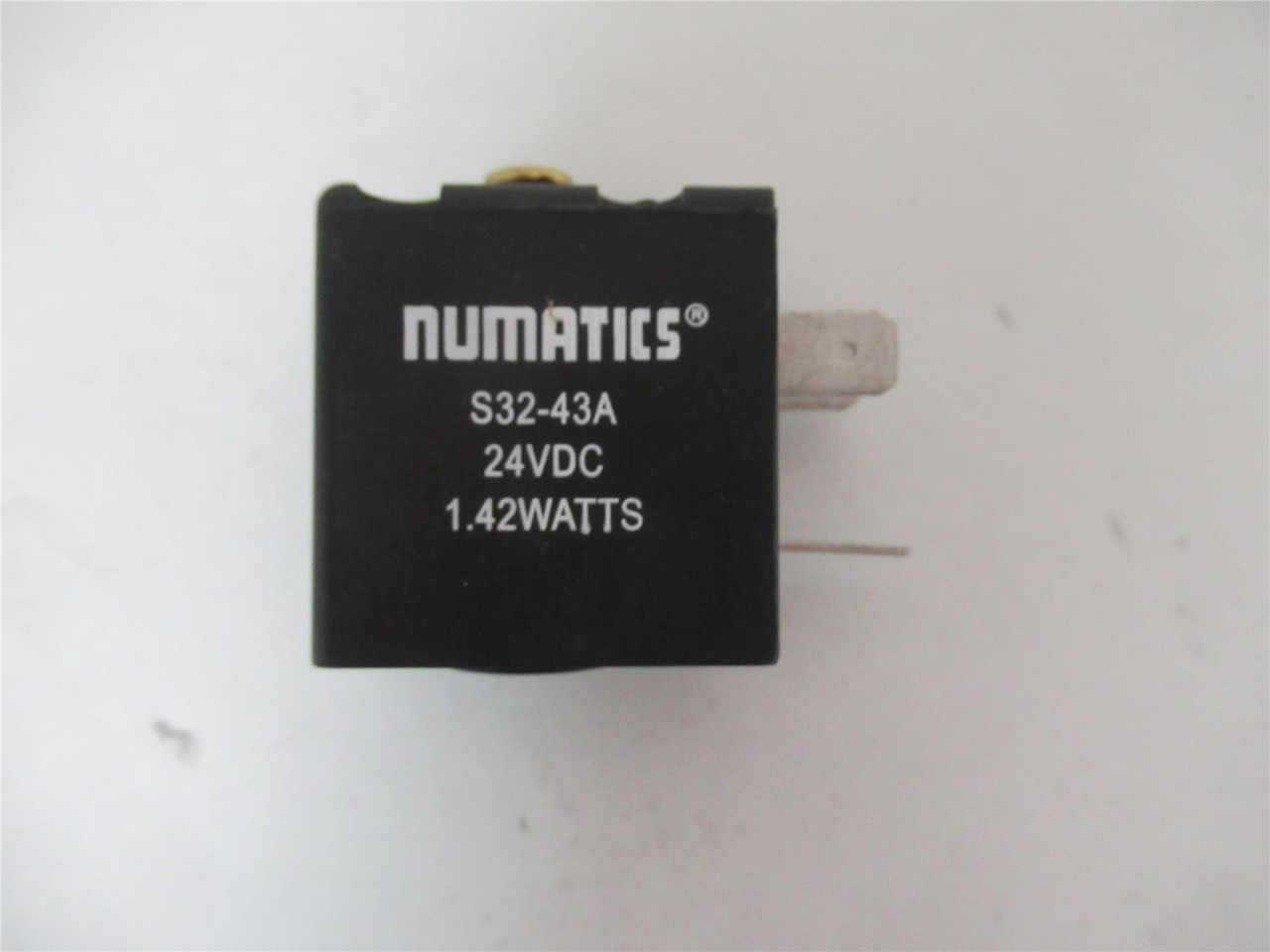 Numatics S32-43A; Solenoid Actuator Coil 24 VDC 1.42 Watt