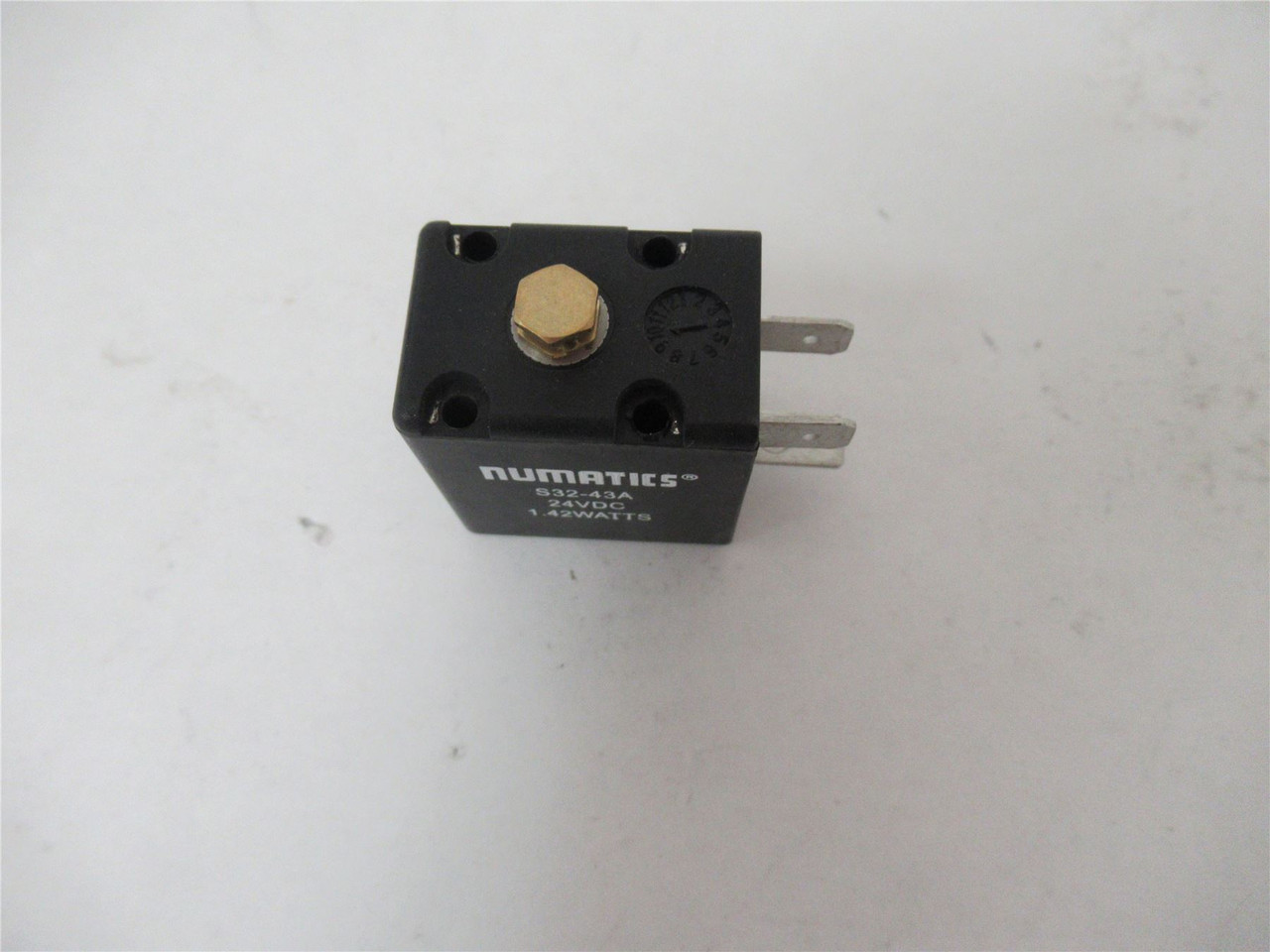 Numatics S32-43A; Solenoid Actuator Coil 24 VDC 1.42 Watt