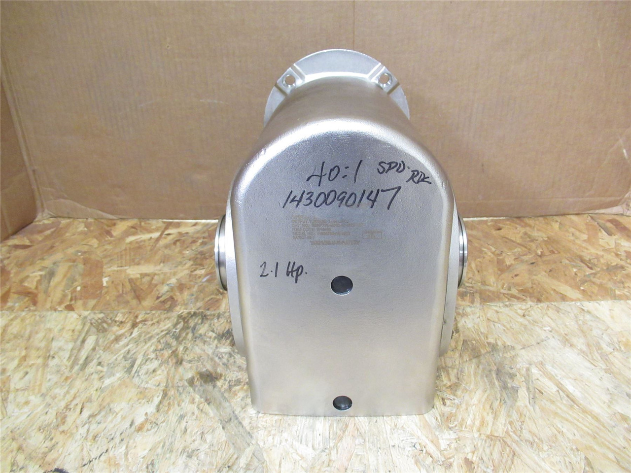 Boston Gear SSHF732-40KC-B7-HS1-P32; Gearbox SS; 40:1 Ratio