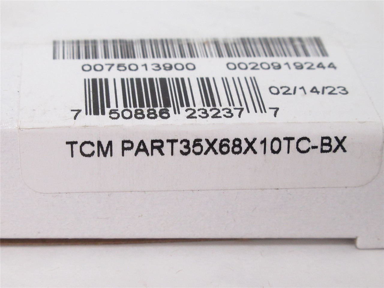 TCM 35X68X10TC-BX; Lot-2 Oil Seal 35mmID x 68mmOD x 10mm Wide