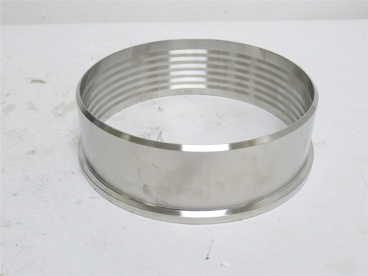 Sanitary Solutions  14RMP-6-304; Ferrule; SS-304; 6" Clamp