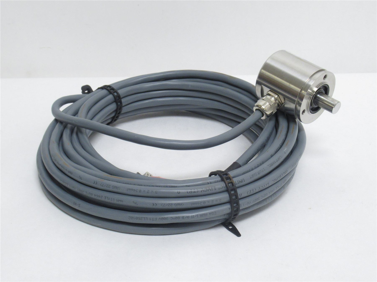 TWK TBE50-SS4096RKE11; Wired Rotary Encoder; Shaft: 12mmOD