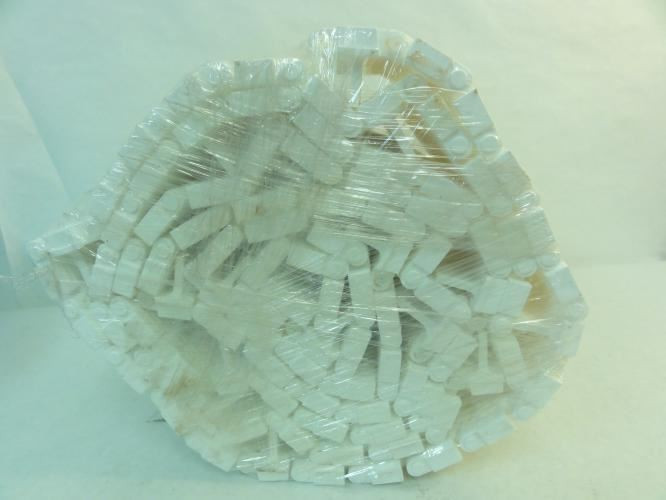 Rexnord WHT5966-12; Flat Top Conveyor Chain; 7.69" W; 12FT OL