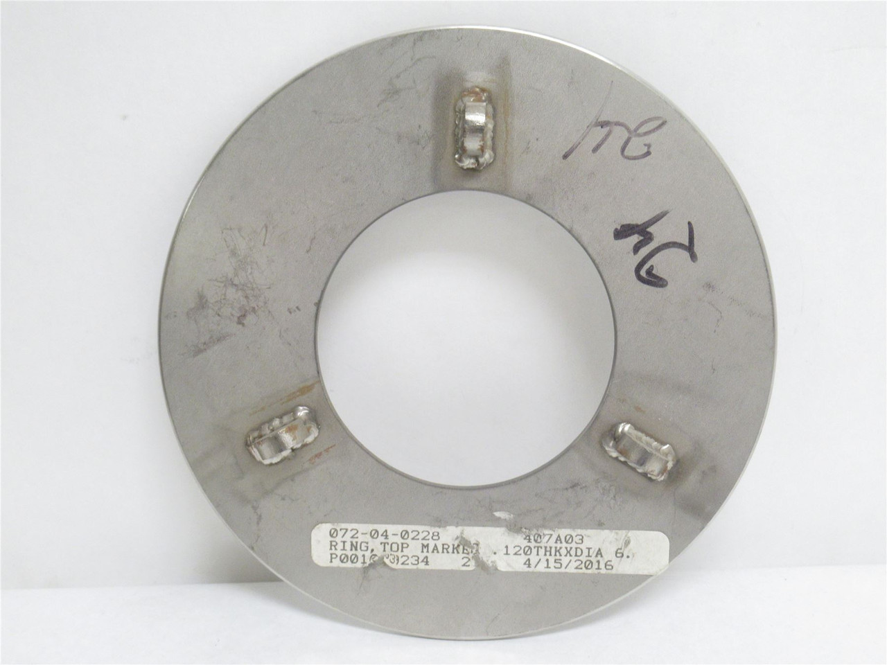 Stein-JBT 072-04-0228; Charmaker Ring W/Spacer; SS; 73mmID