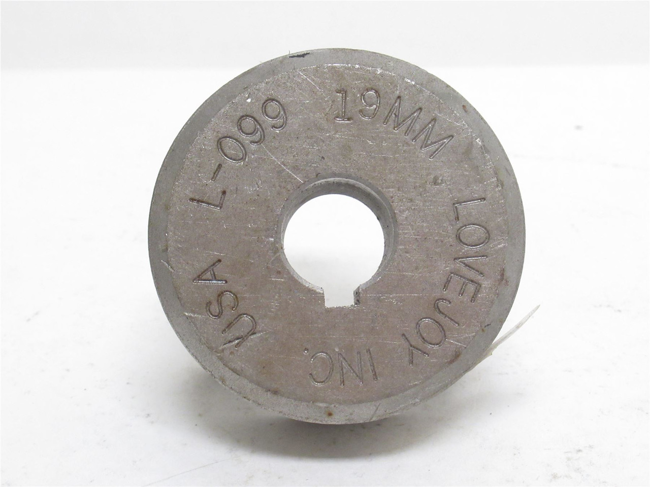 Lovejoy L099X19MM; Jaw Coupling Hub; 19mmID x 2.54" Hub OD