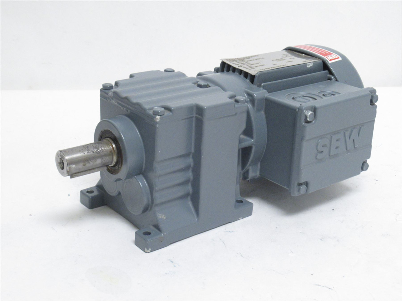 SEW R07 DT56M4; AC Gearmotor 60:1 Ratio 0.1kW; 277/480V; 60Hz