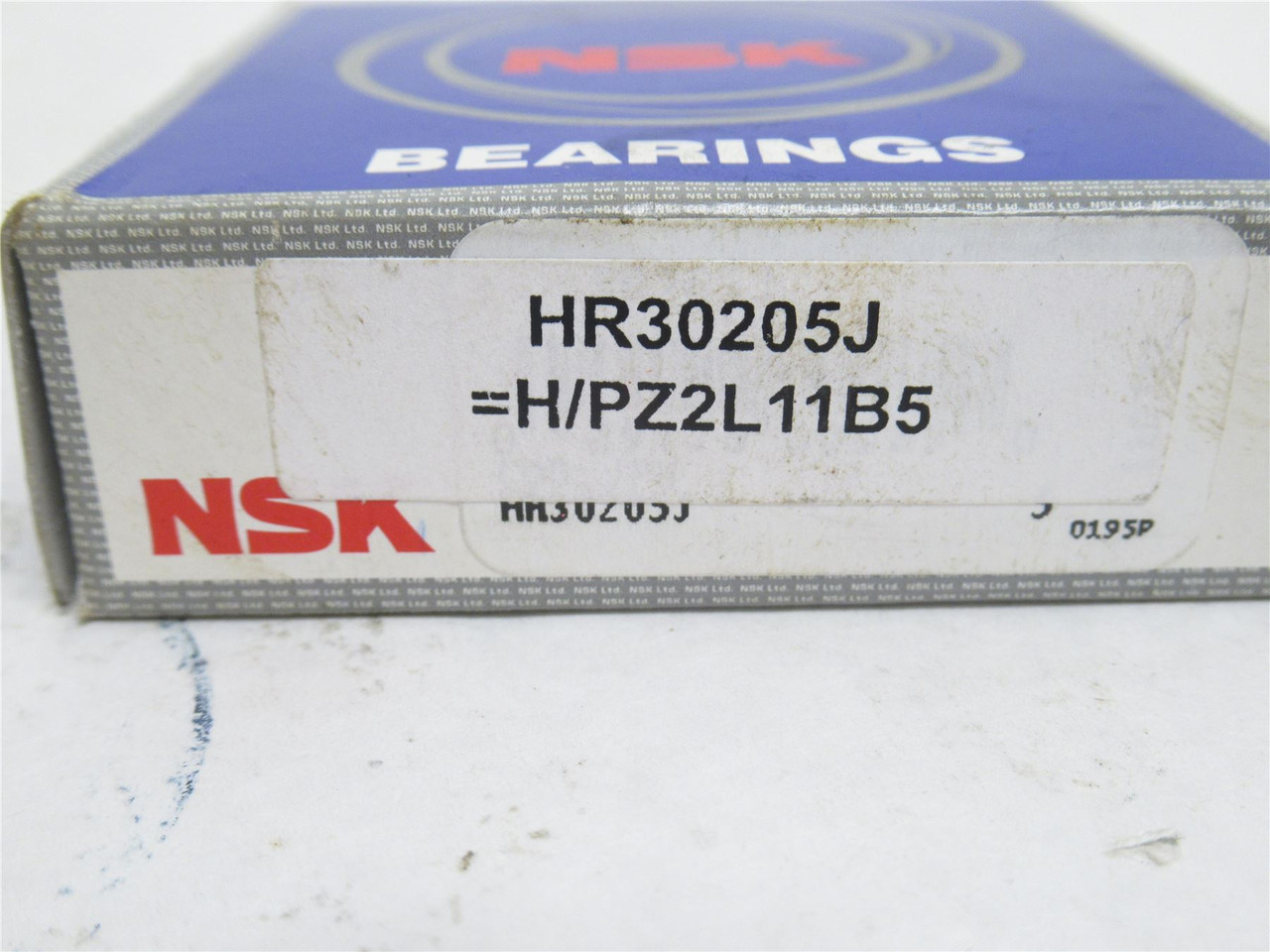 NSK HR30205J; Tapered Roller Bearing Cone W/Cup; 25mmID