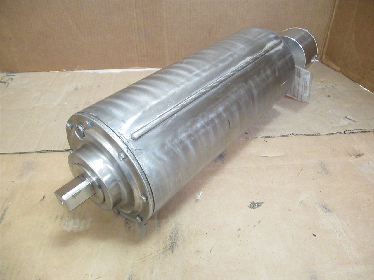 Van Der Graaf TM160A30120NB-STM; Drum Motor; 16"W 1HP; 480VAC; 74FPM