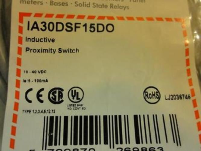Carlo Gavazzi IA30DSF15DO; Inductive Proximity Switch; 10-40VDC