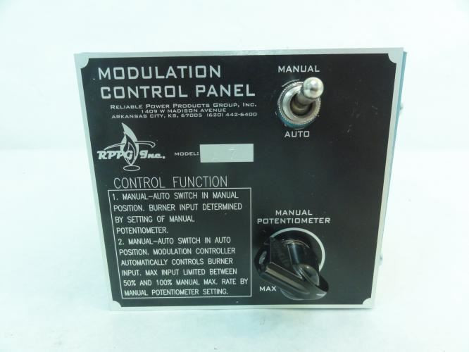 RPPG A7; Modulation Control Panel