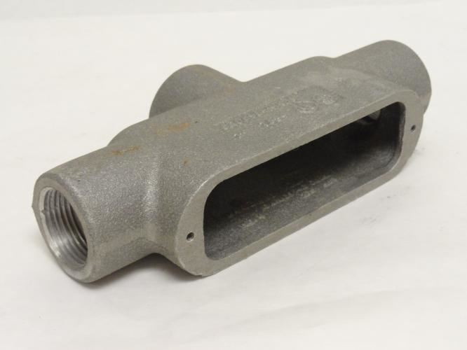 Crouse-Hinds TB39; Aluminum Conduit Body; Type TB; 1NPT