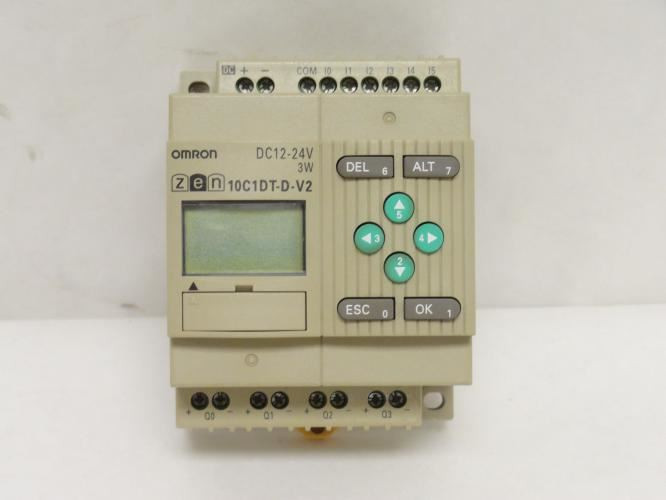 Omron ZEN10C1DTDV2; Logic Module W/Display; 24VDC; 0.5A